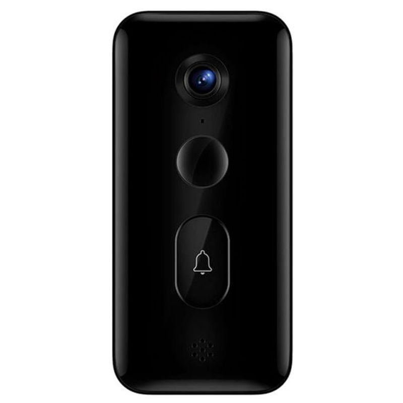 Xiaomi - Ultra-Clear 2K Smart Doorbell 3 - Black - 5200 mAh