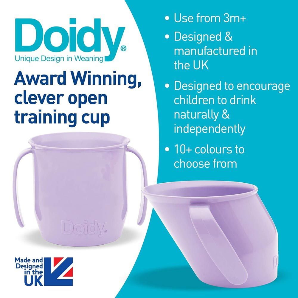 Bickiepegs - Doidy Sippy Cup - Lilac - 200 ml