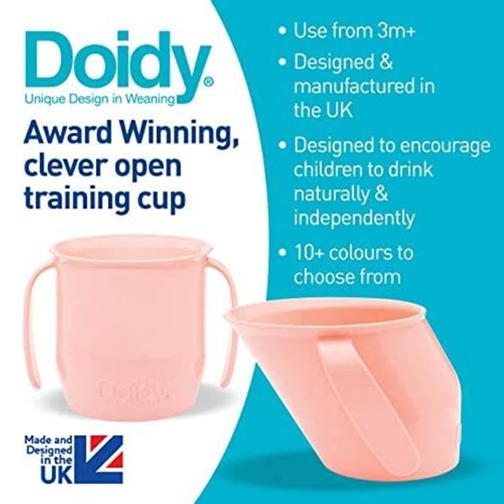 Bickiepegs - Doidy Sippy Cup - Pink - 200 ml