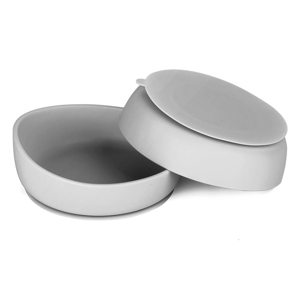 Bickiepegs - Doidy Suction Bowl - Grey