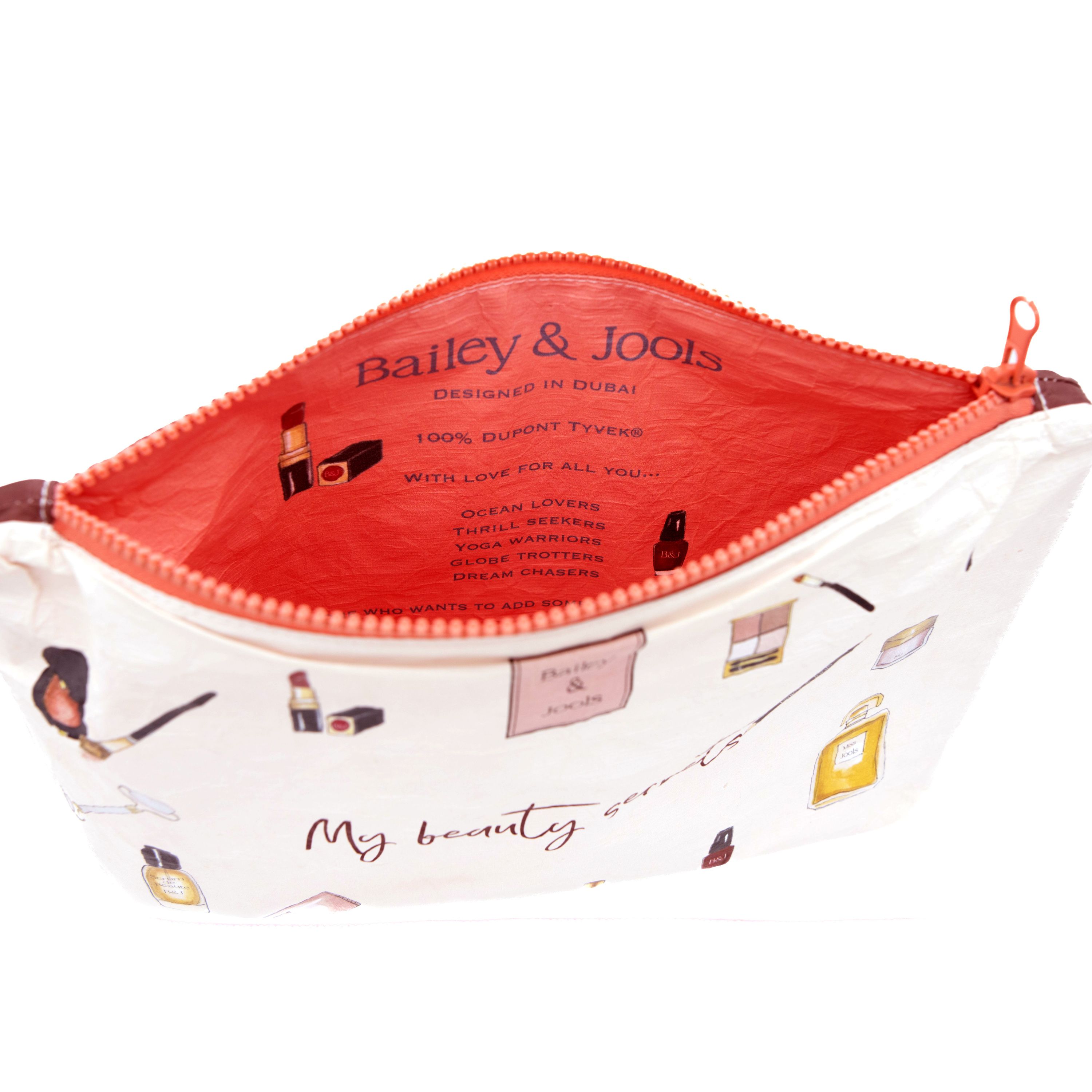 Bailey & Jools - Splash-Safe Travel & Beach Bags - Beauty Secrets - Large