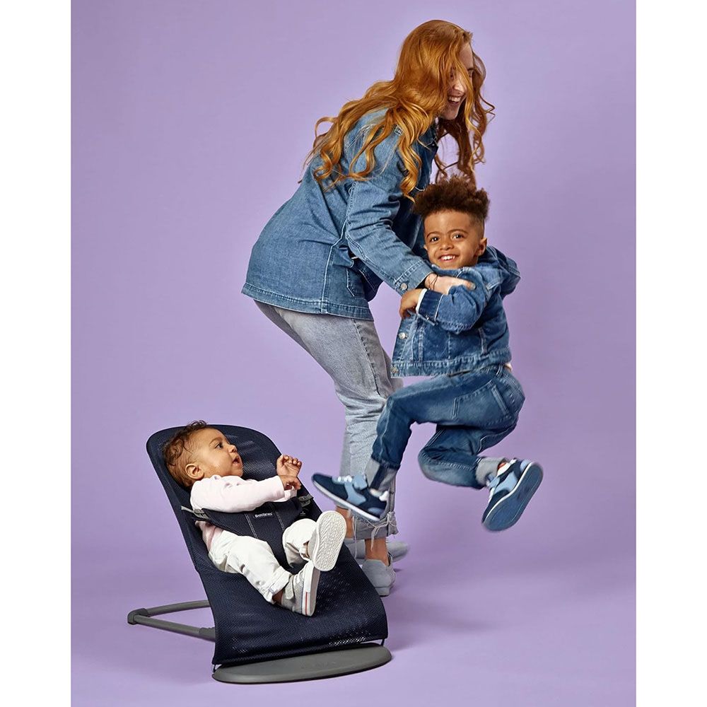 BABYBJORN - Bouncer Bliss Mesh Navy blue