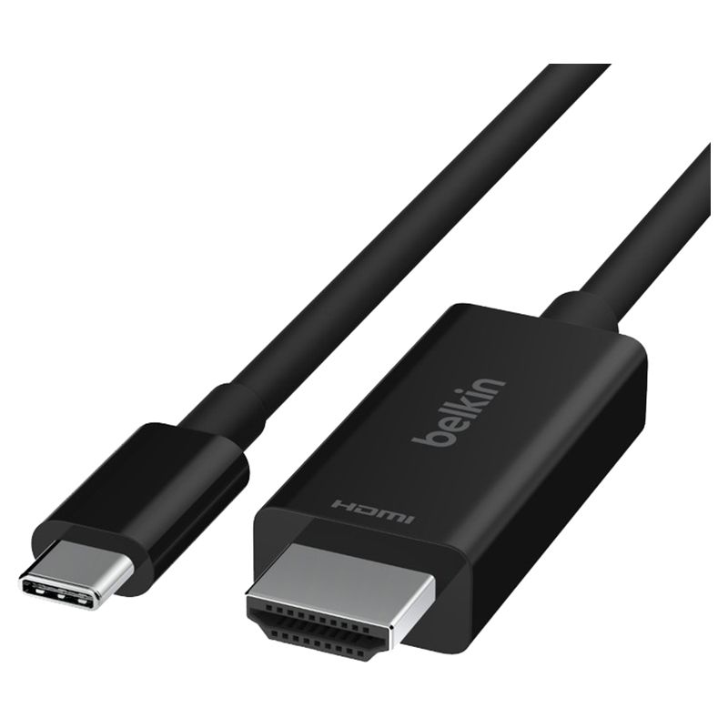 Belkin - USB-C To HDMI 2.1 Cable - Black - 2 m