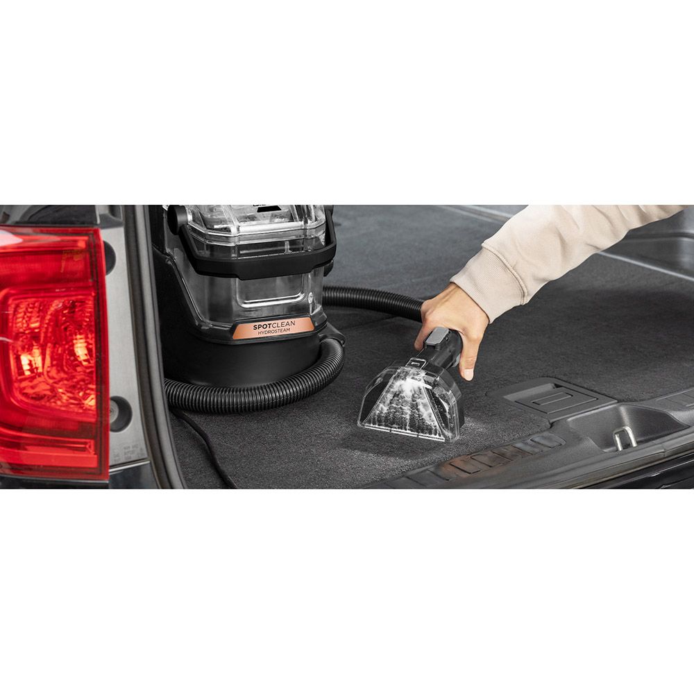 Bissell - Spotclean Hydrosteam Portable Deep Cleaner - Black/Copper Harbor