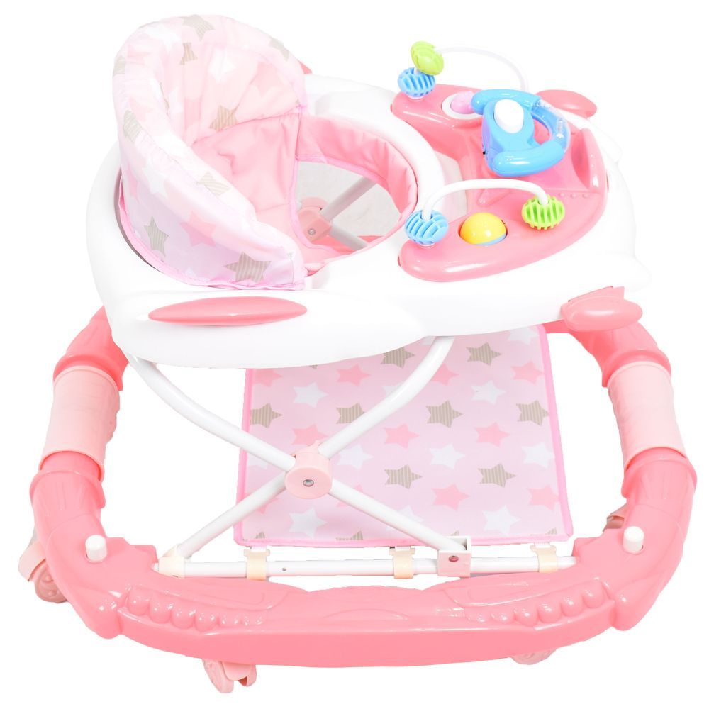 Amla Baby - Bw02P Rocket Rocking Baby Walker - Pink