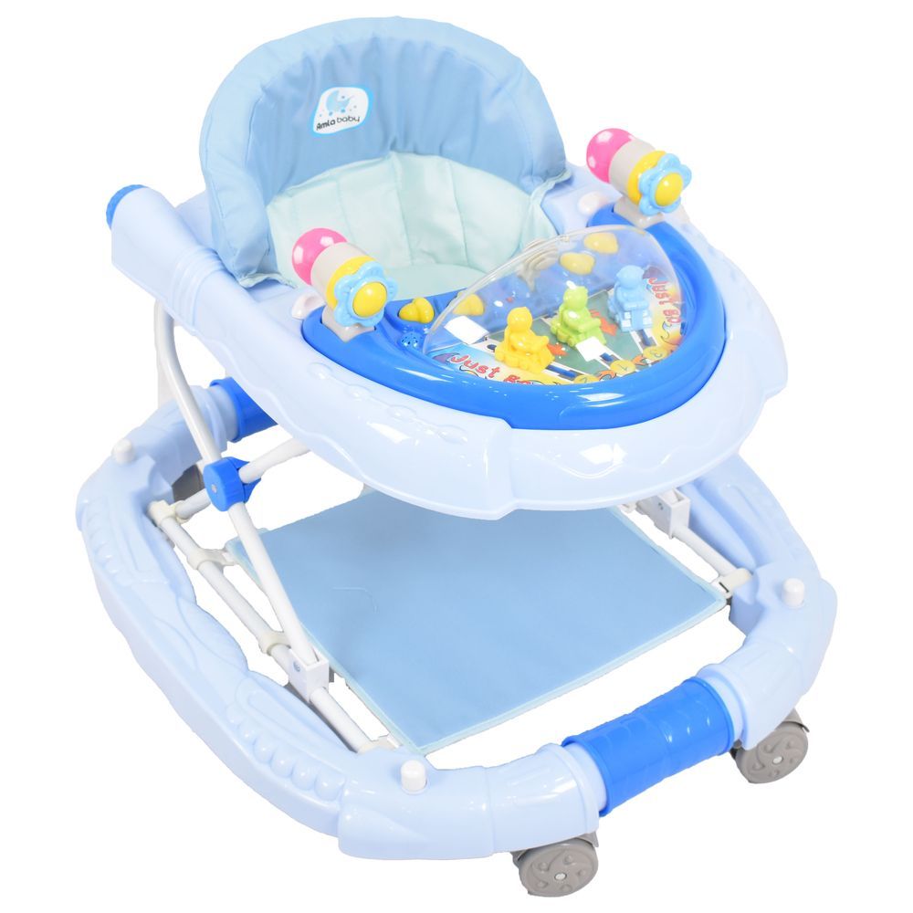 Amla Baby - Bw04B Rocking Baby Walker - Blue