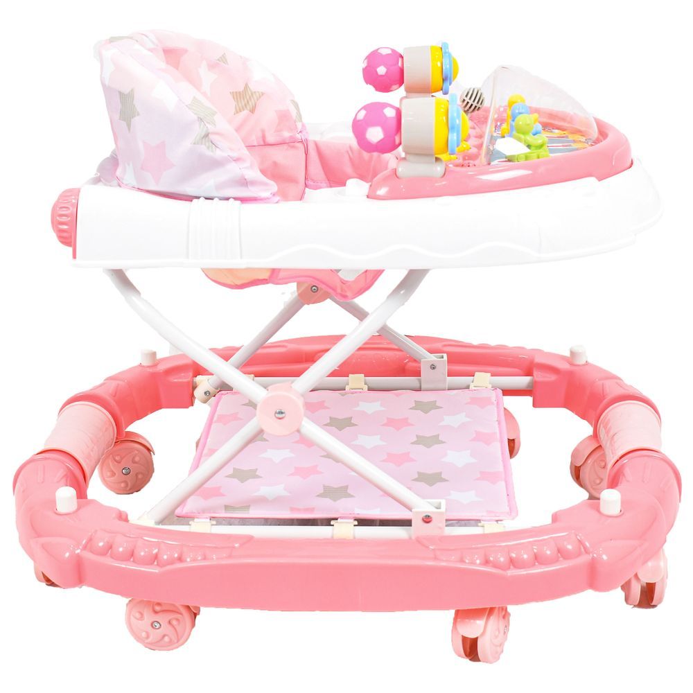 Amla Baby - Bw04P Rocking Baby Walker - Pink