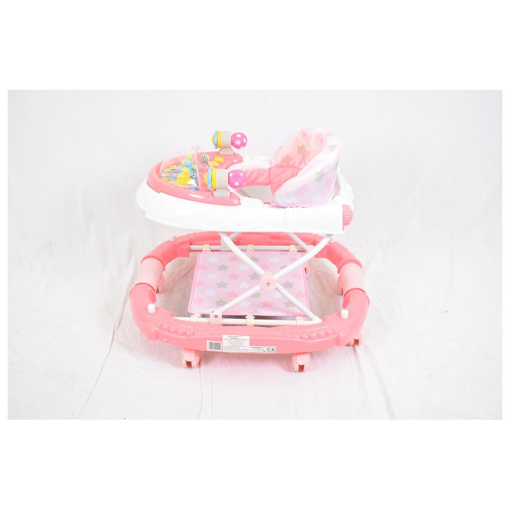 Amla Baby - Bw04P Rocking Baby Walker - Pink