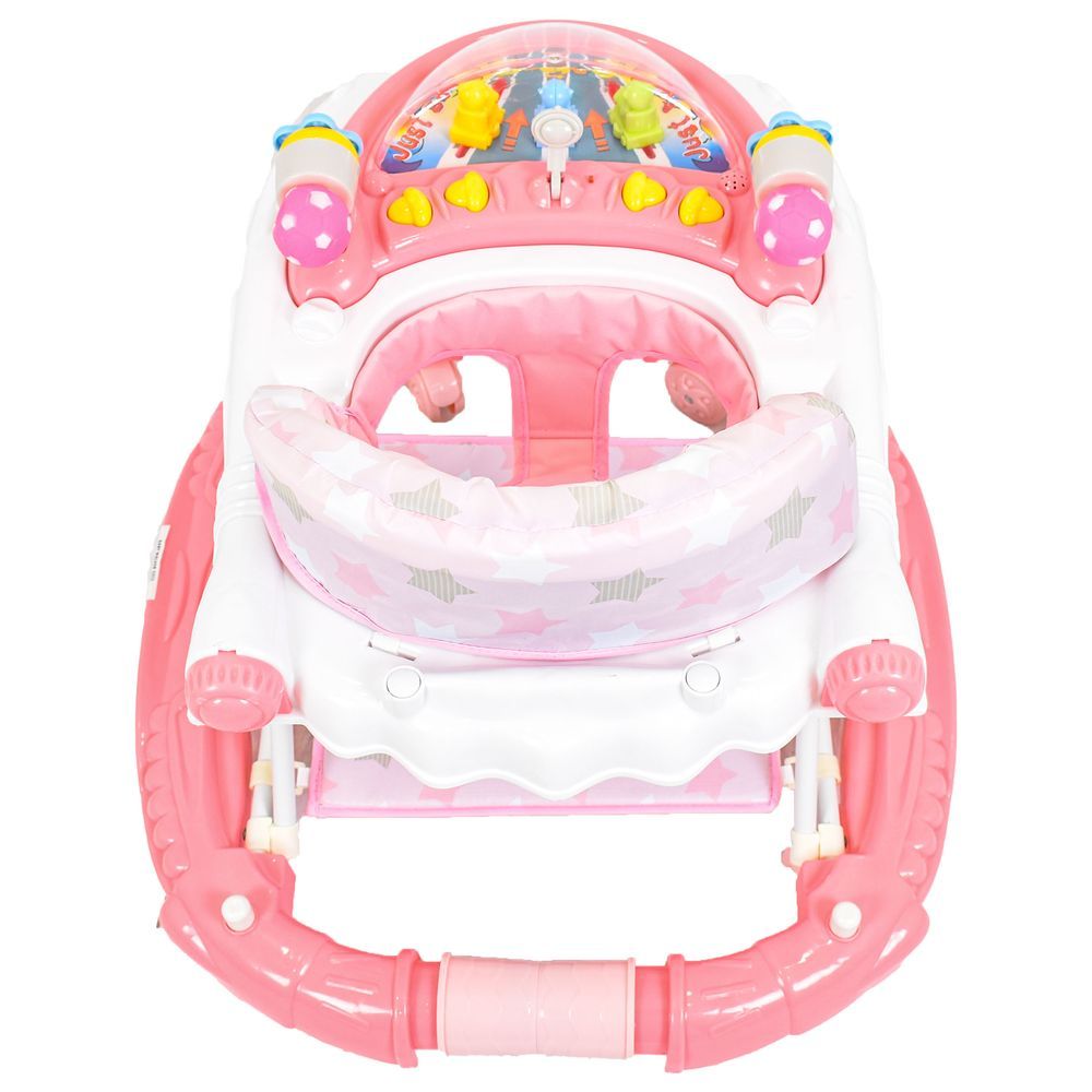 Amla Baby - Bw04P Rocking Baby Walker - Pink