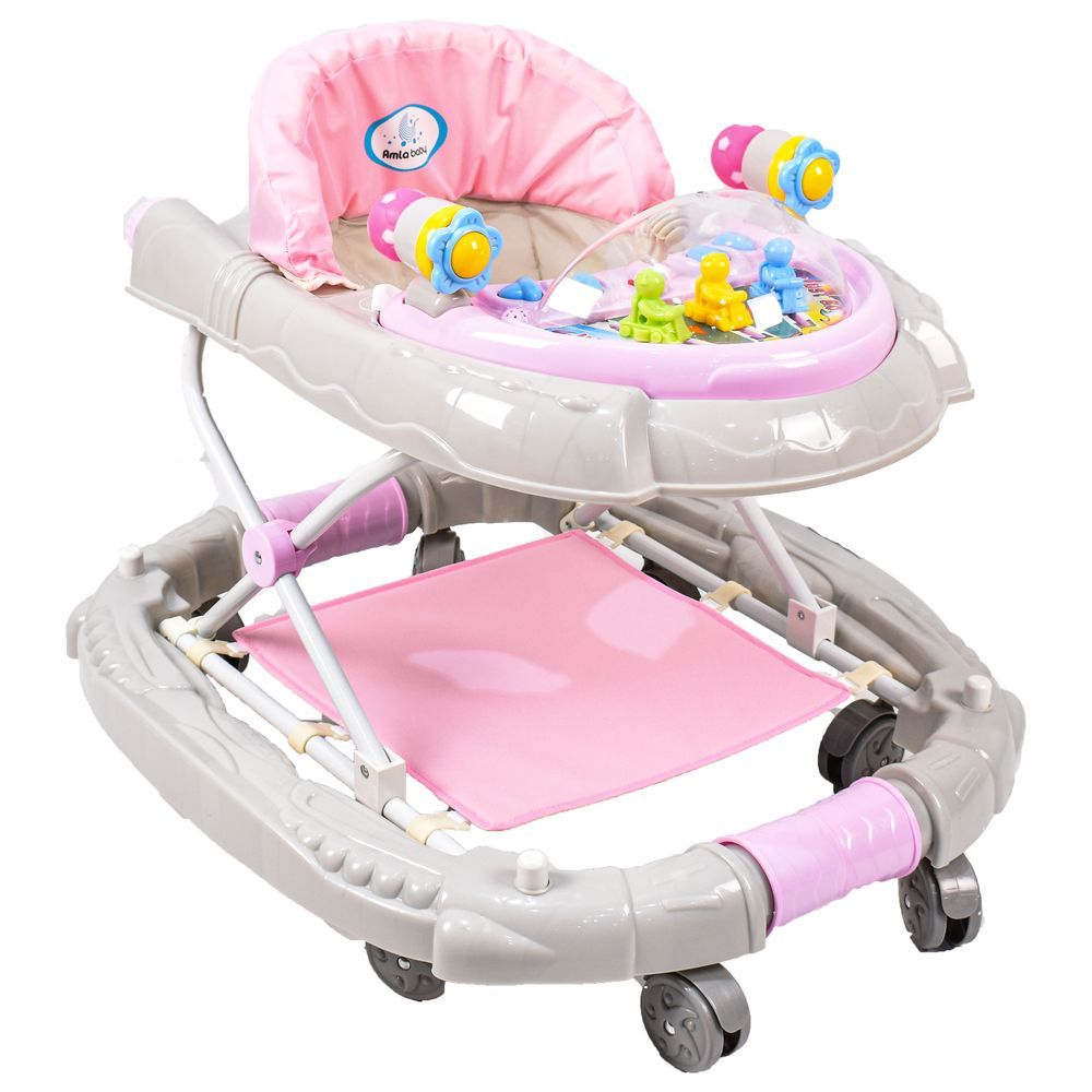 Amla Baby - Bw04Pu Rocking Baby Walker - Purple