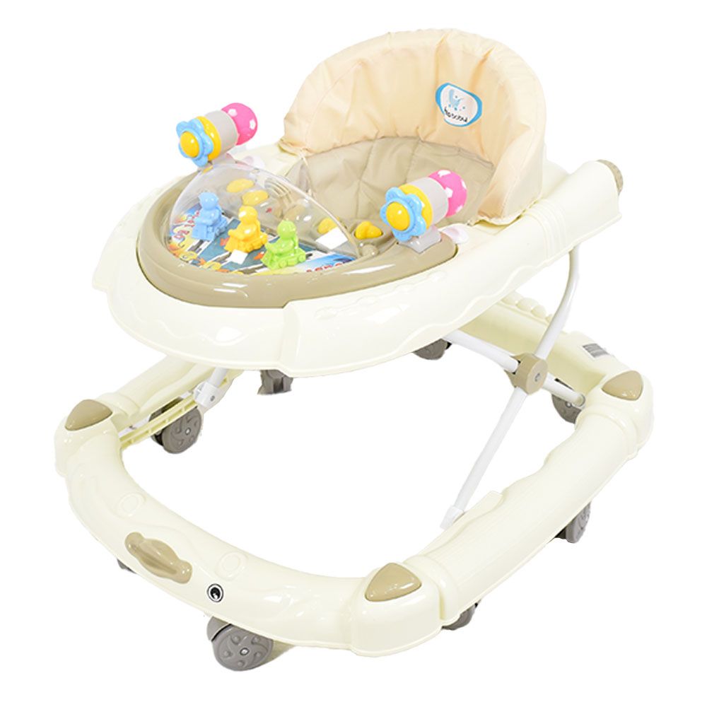 Amla Baby - Normal Baby Walker - Cream