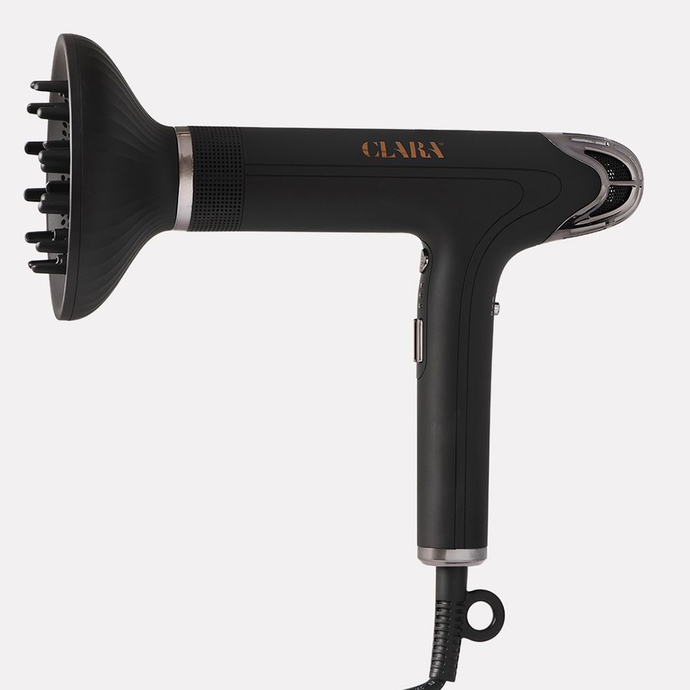 Clara - Powerful Hair Blowdryer - Black - 2000 W