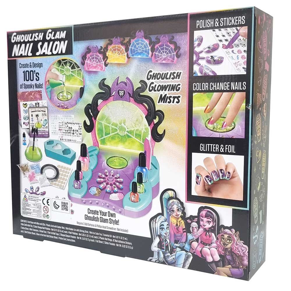 Monster High - Ghoulish Glam Nail Salon Kit