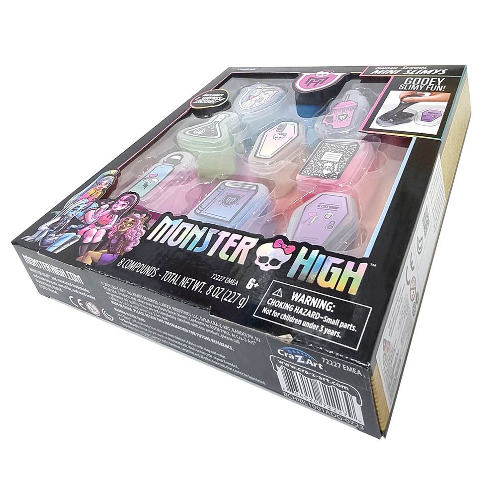 Monster High - Mini Mania Slime Kit - 8pcs