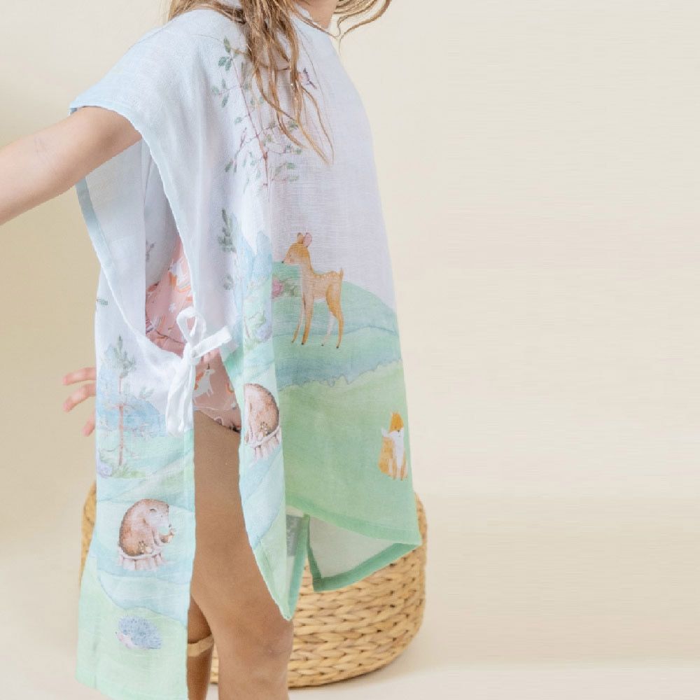 Casadora Baby - Muslin Poncho - Arcadia