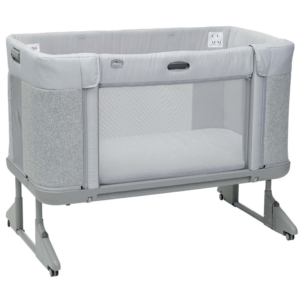 Chicco - Next2Me Forever Co Sleeping Crib - Ash Grey