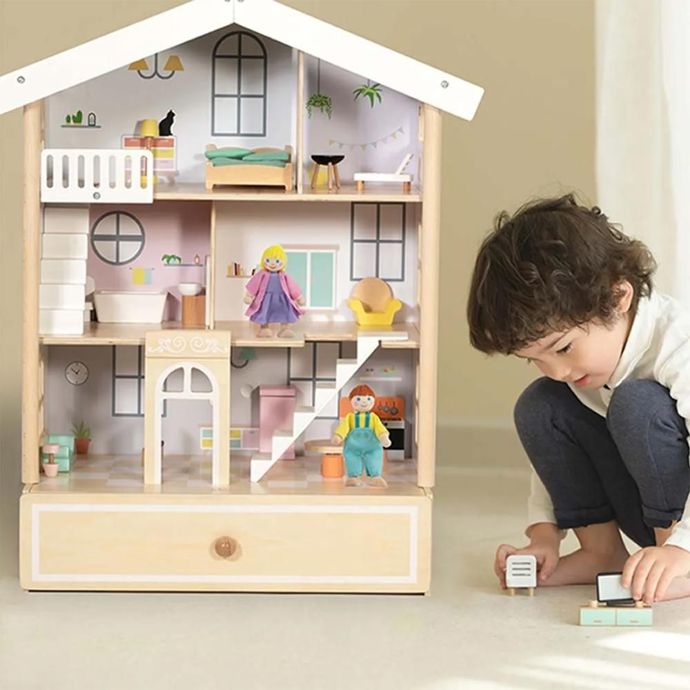 Classic World - Happy Villa Dollhouse