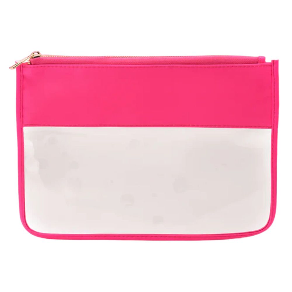 TheHappyTribe - Personalised Travel Pouch - Neon Pink