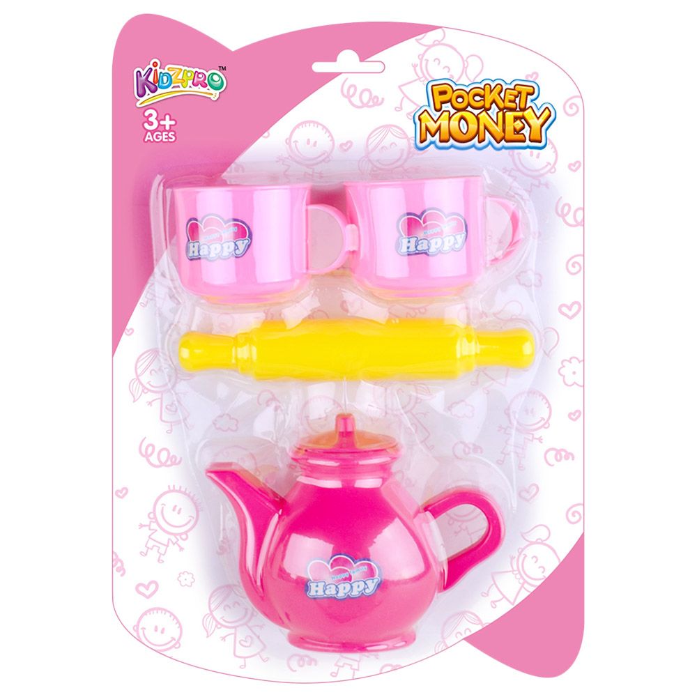 Kidzpro - Tea Time Set - 4pcs - Style May Vary