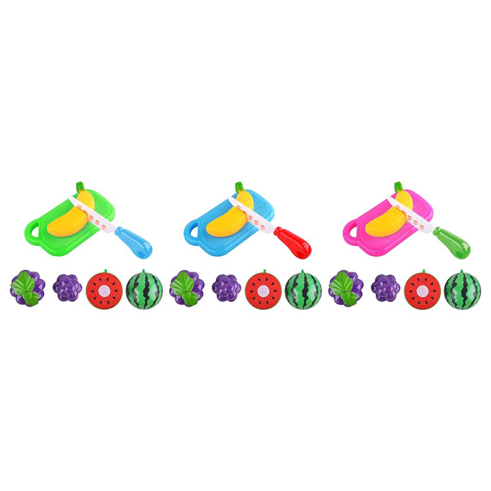 Kidzpro - Fruit & Vegetables Set - 8pcs - Color May Vary