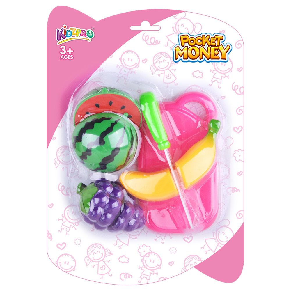 Kidzpro - Fruit & Vegetables Set - 8pcs - Color May Vary