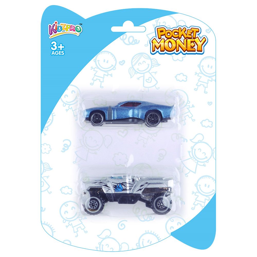 Kidzpro - Alloy Car - 2pcs - Style May Vary