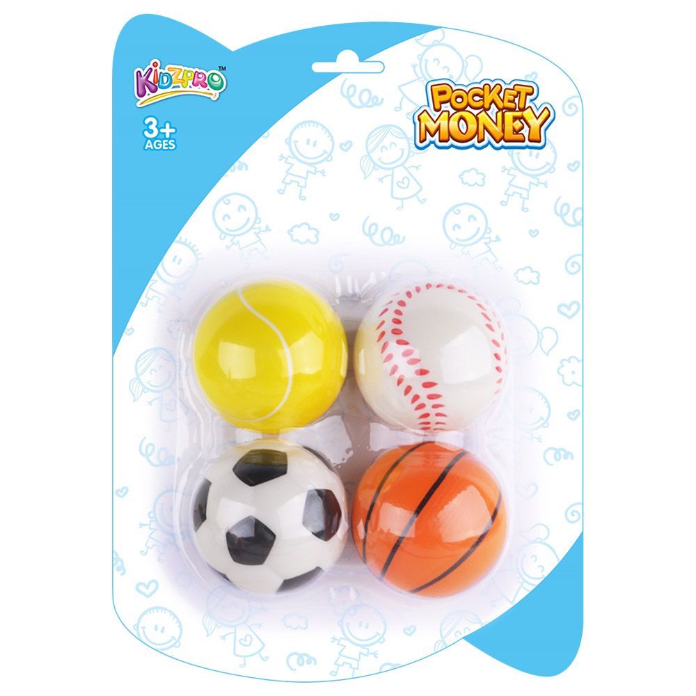 Kidzpro – PU Soft Balls - 4pcs