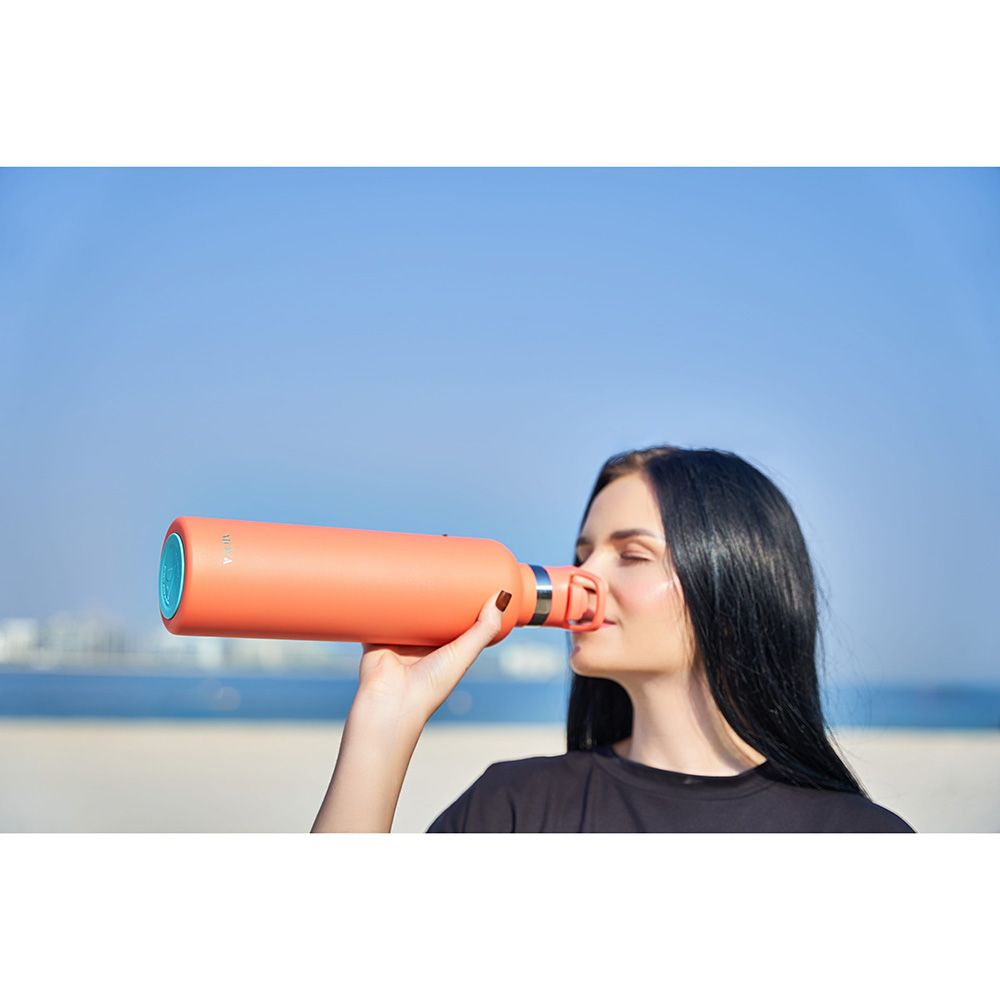 Moya - Coral Reef Insulated Water Bottle - Coral - 1 L