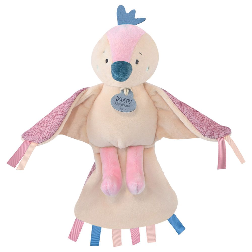 Doudou Et Compagnie - Doudou Bird - Rose - 22cm