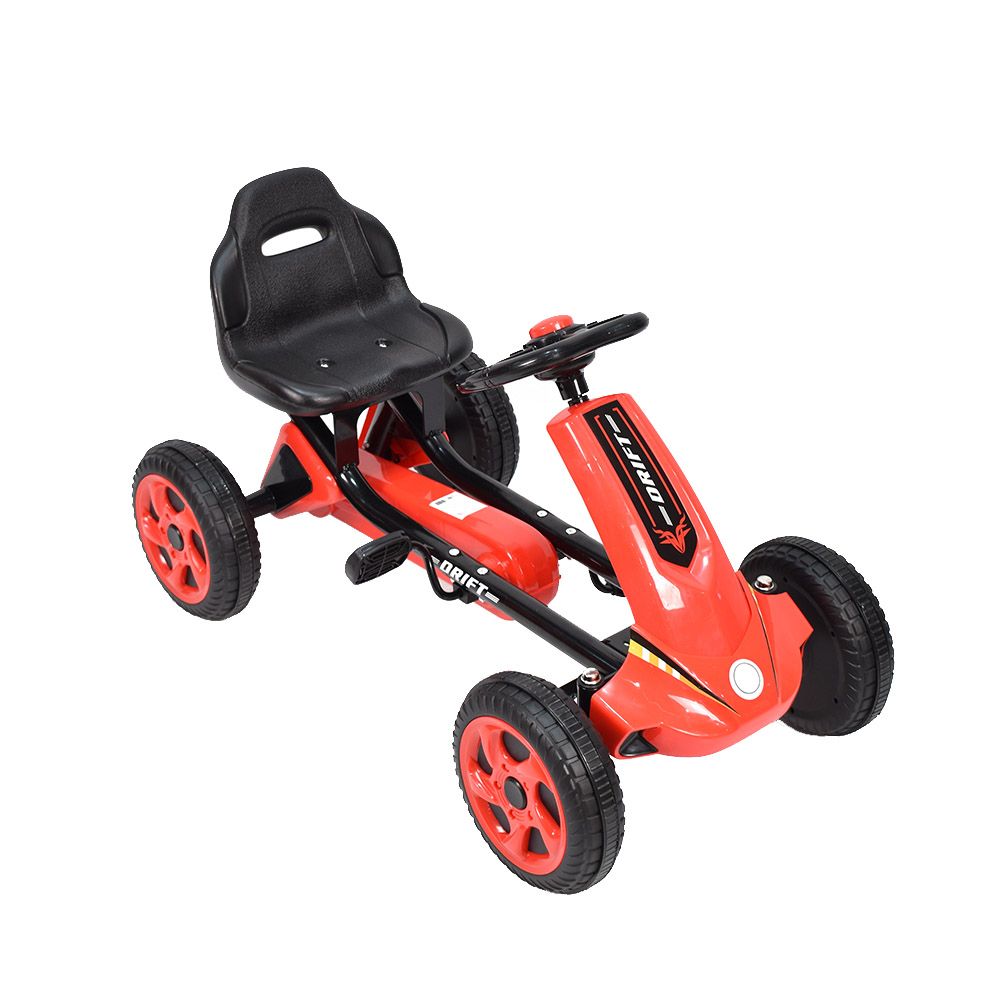 Amla - Ride-On Pedal Car With Adjustable Seat - Red