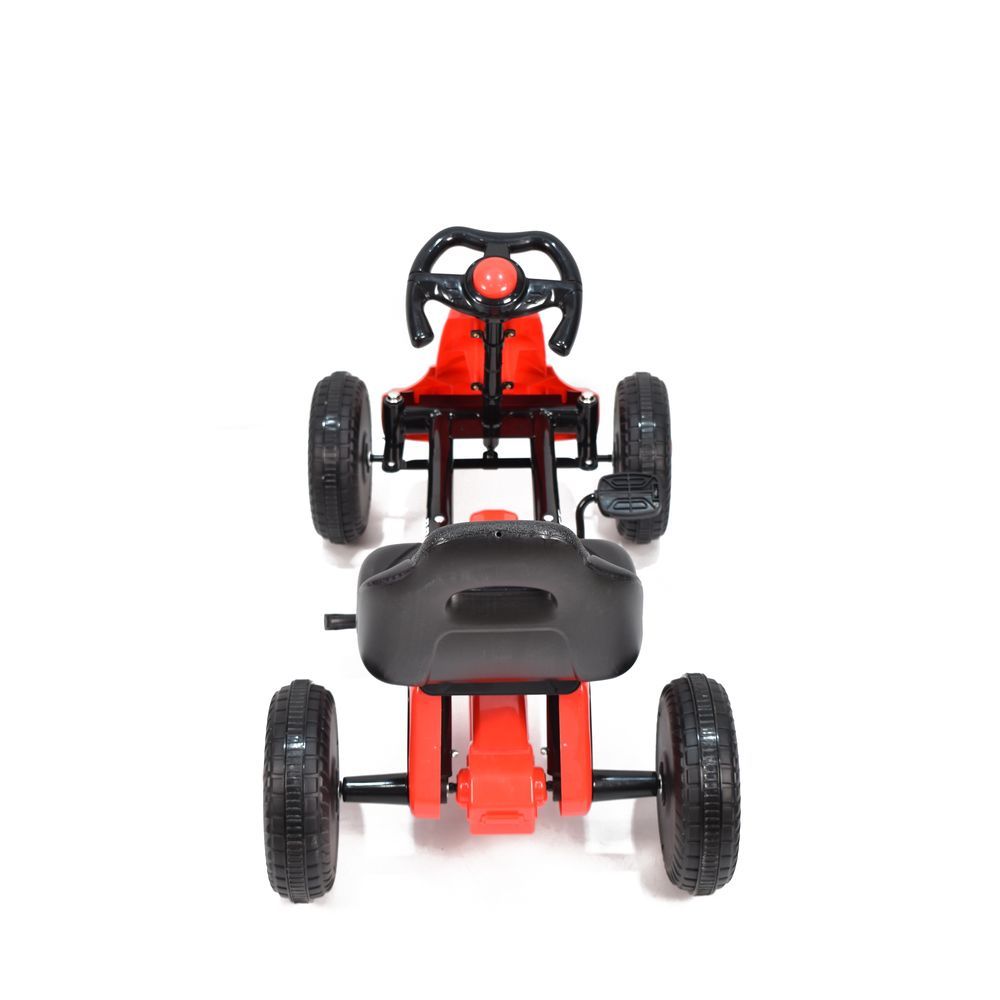 Amla - Ride-On Pedal Car With Adjustable Seat - Red