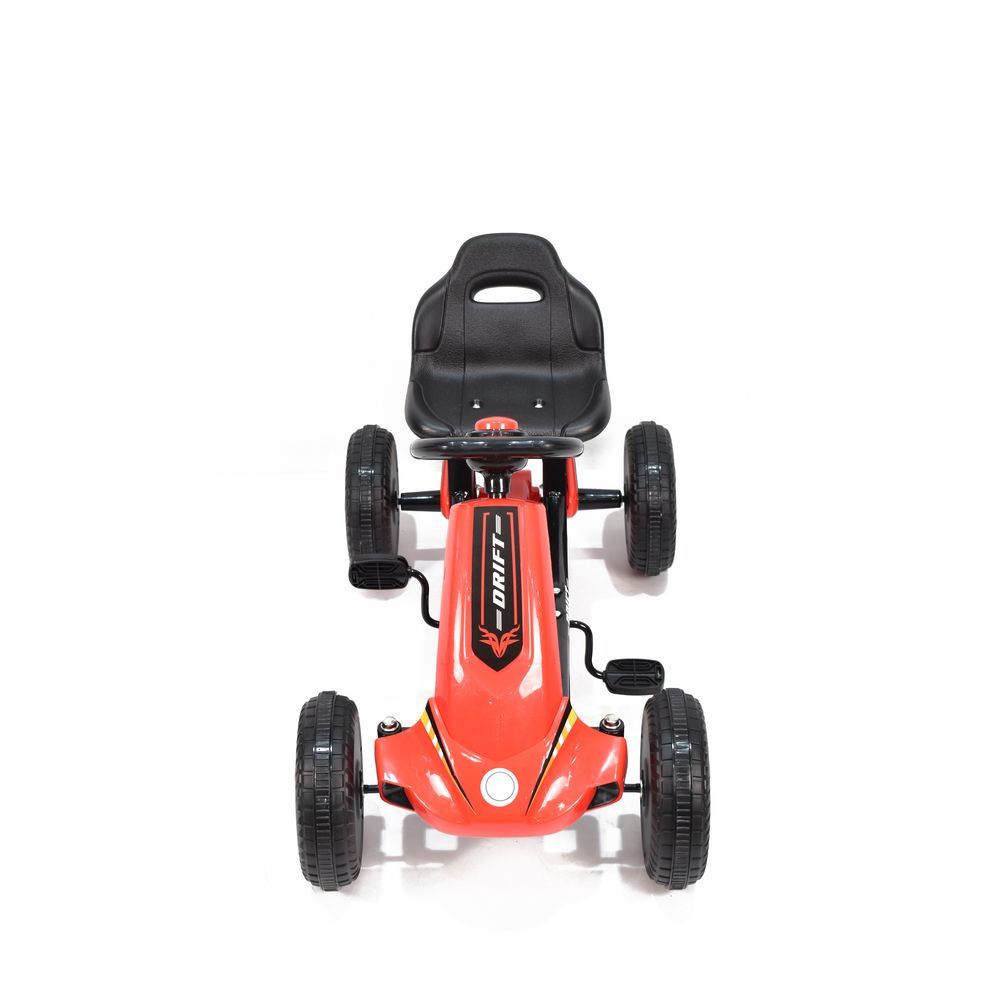 Amla - Ride-On Pedal Car With Adjustable Seat - Red