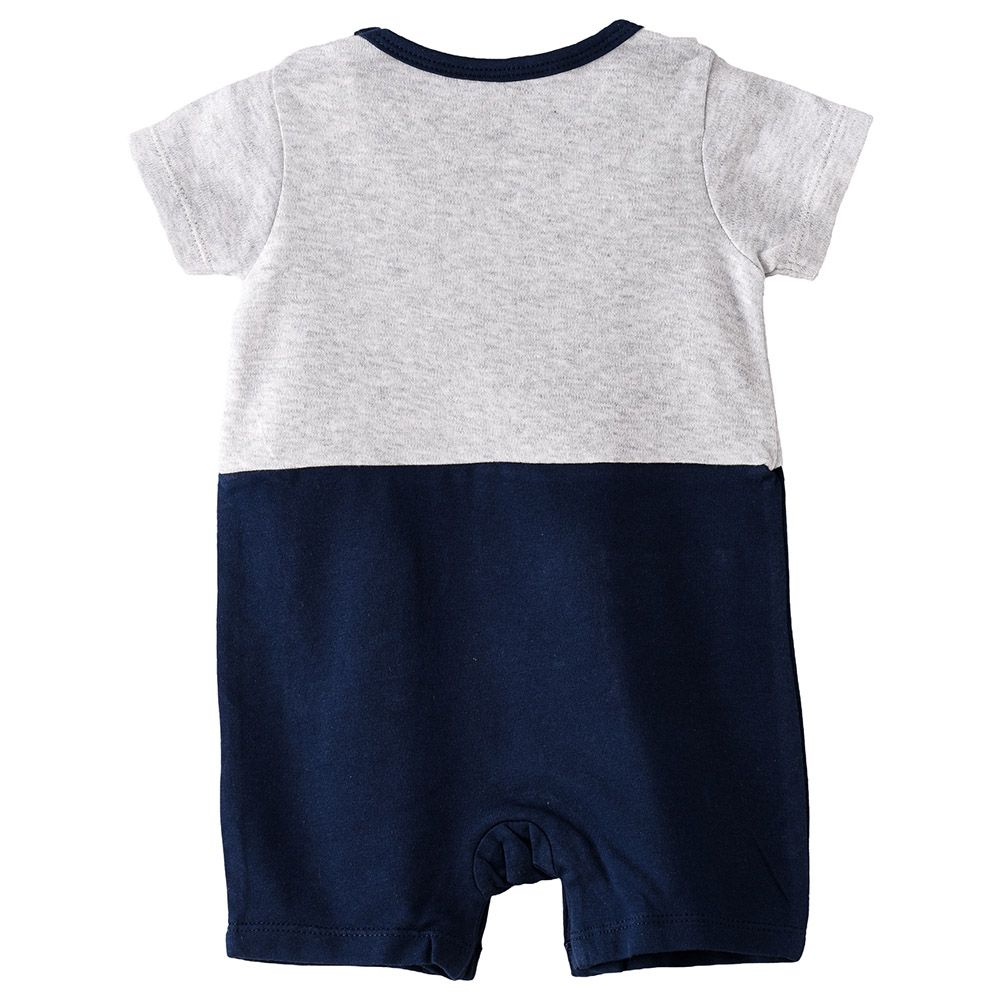 Elegant Kids - Boy's Breezy Playful Design Cotton Romper