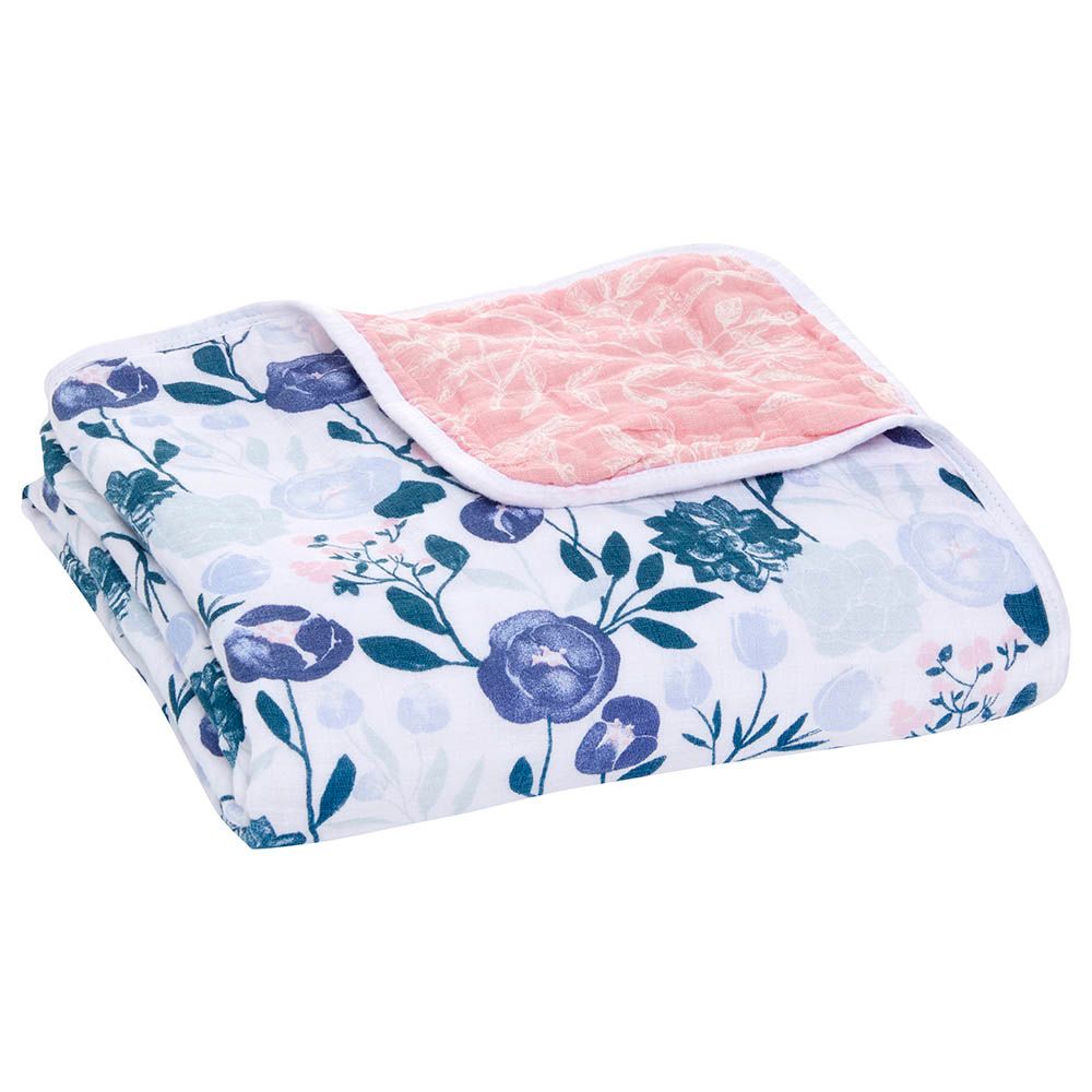 Aden + Anais - Essentials Cotton Muslin Blanket - Flowers Bloom