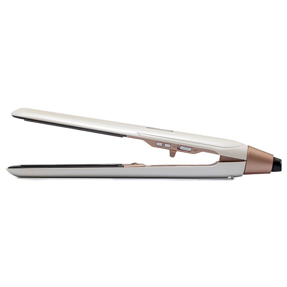 Evvoli - Hair Straightener With Ceramic Coating - White - 54 W