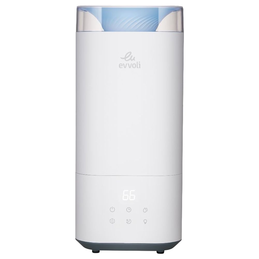 Evvoli - Air Humidifier With Timer - White - 5 L - 26 W