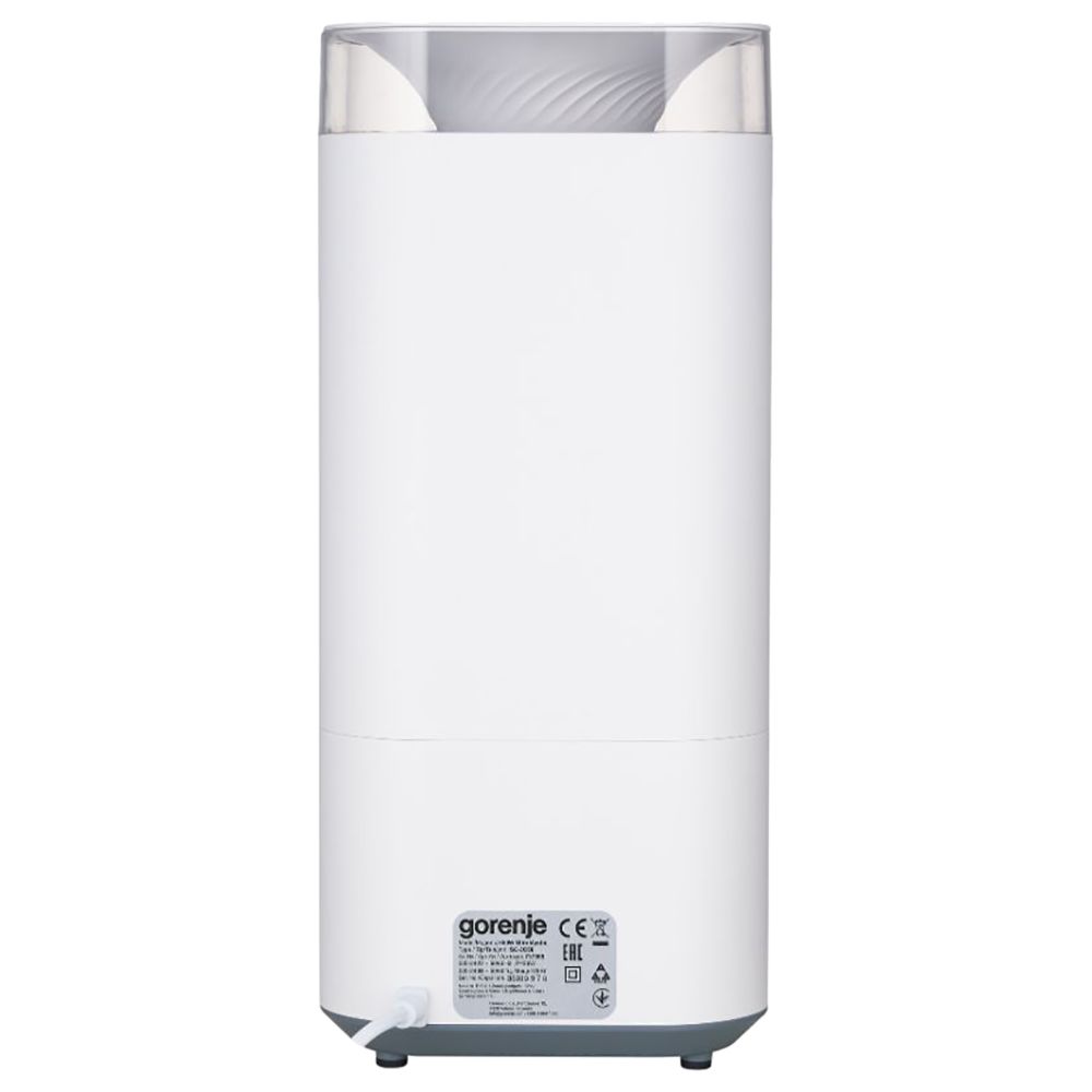 Evvoli - Air Humidifier With Timer - White - 5 L - 26 W