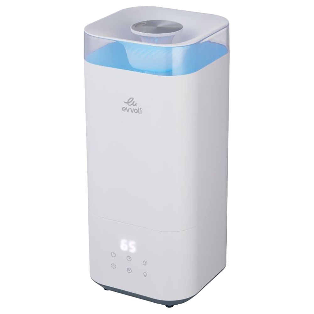 Evvoli - Air Humidifier With Timer - White - 5 L - 26 W