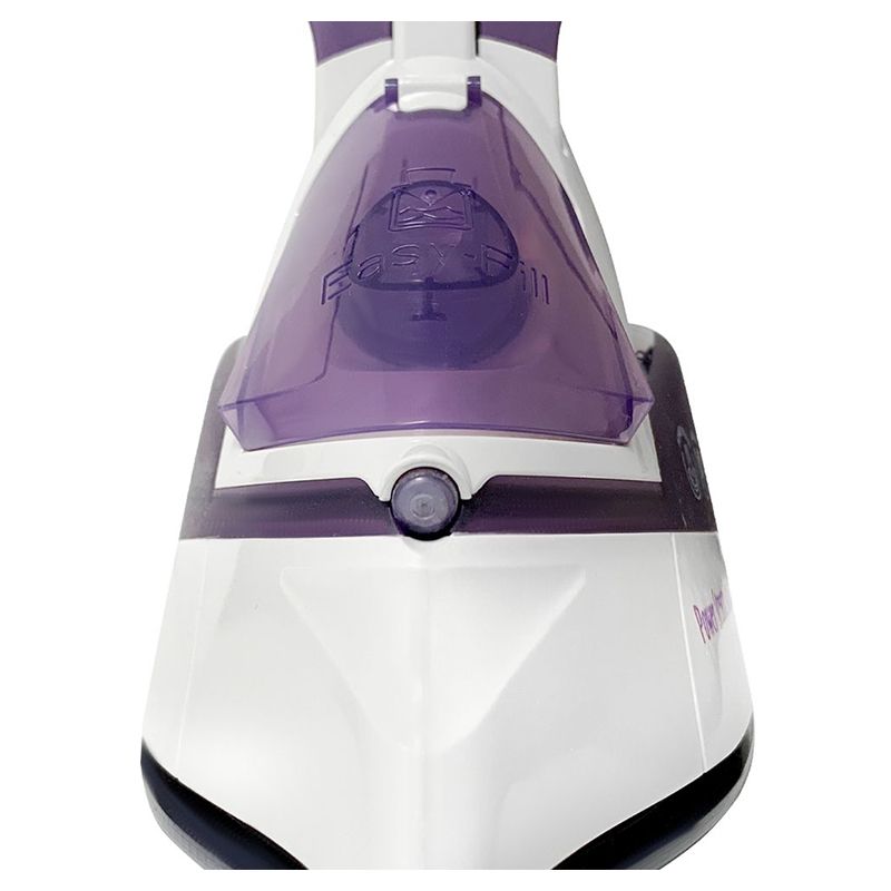 Evvoli - Steam Iron With Ceramic Soleplate - Purple - 2800 W