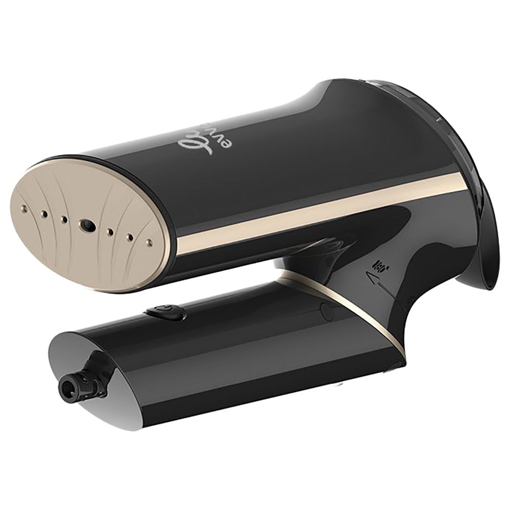 Evvoli - Foldable Handheld Steamer - Black - 80 ml - 800 W