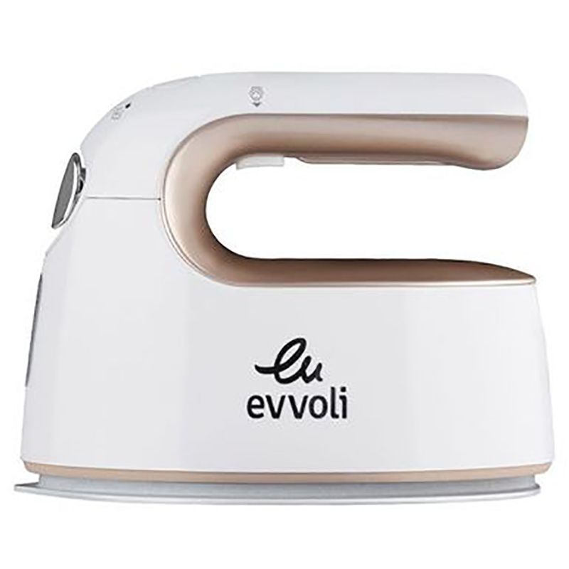 Evvoli - Portable Garment Steamer - White/Gold - 55 ml - 1000 W