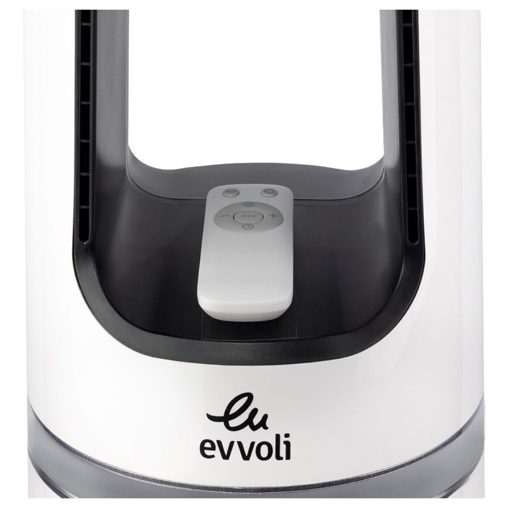 Evvoli - Bladeless Fan and Air Purifier - White - 33 W