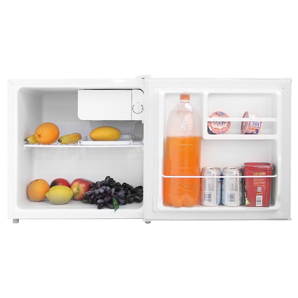 Evvoli - Single Door Mini Refrigerator - White - 50 L - 75 W