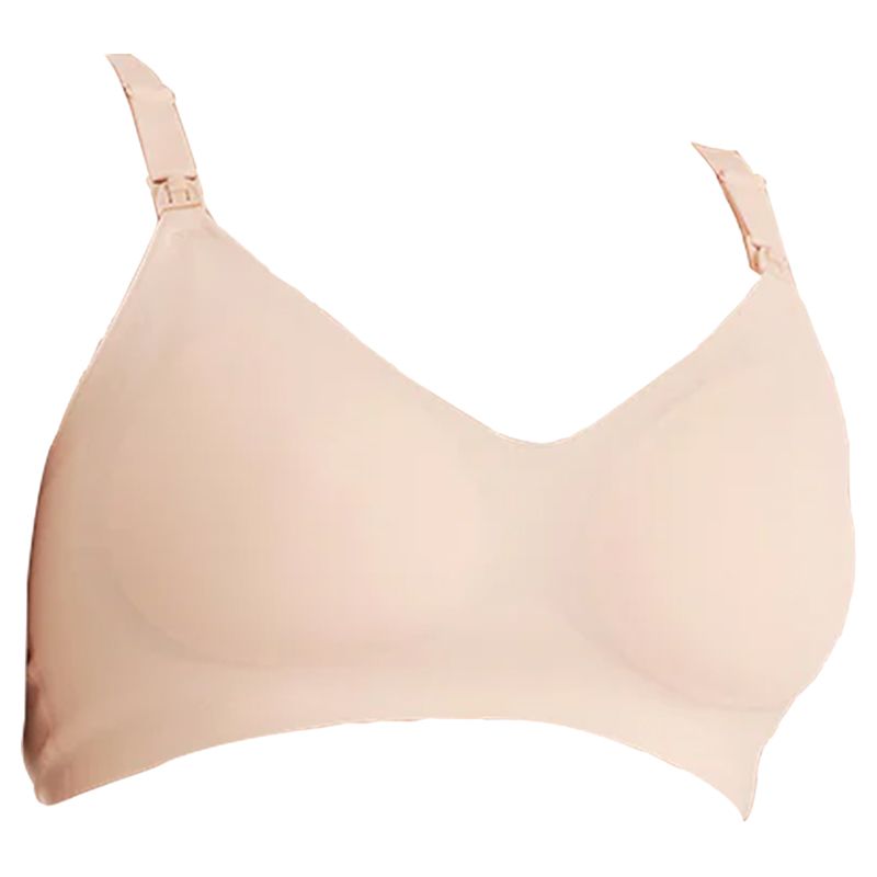 Momcozy - Smooth Ultra Soft & Omni Maternity Nursing Bra - Cream