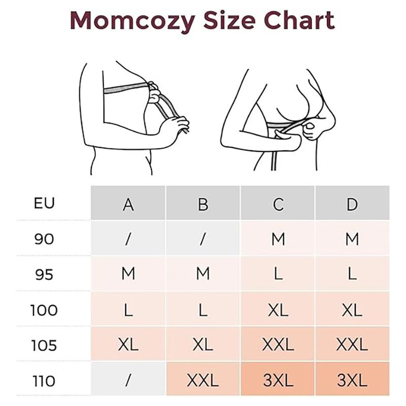 Momcozy - Smooth Ultra Soft & Omni Maternity Nursing Bra - Cream