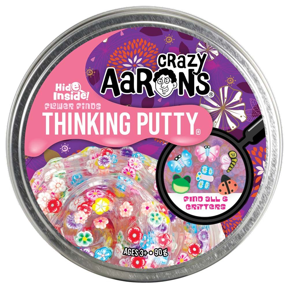 Crazy Aaron's - Thinking Putty - Flower Finds