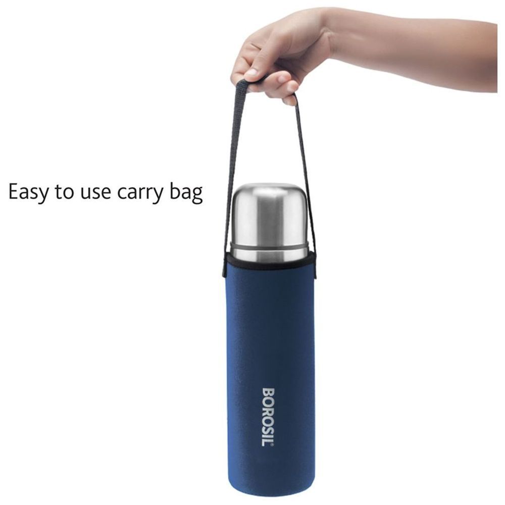 Borosil - Vacuum Insulated Thermo Flask With Carry Jacket - 1000 ml