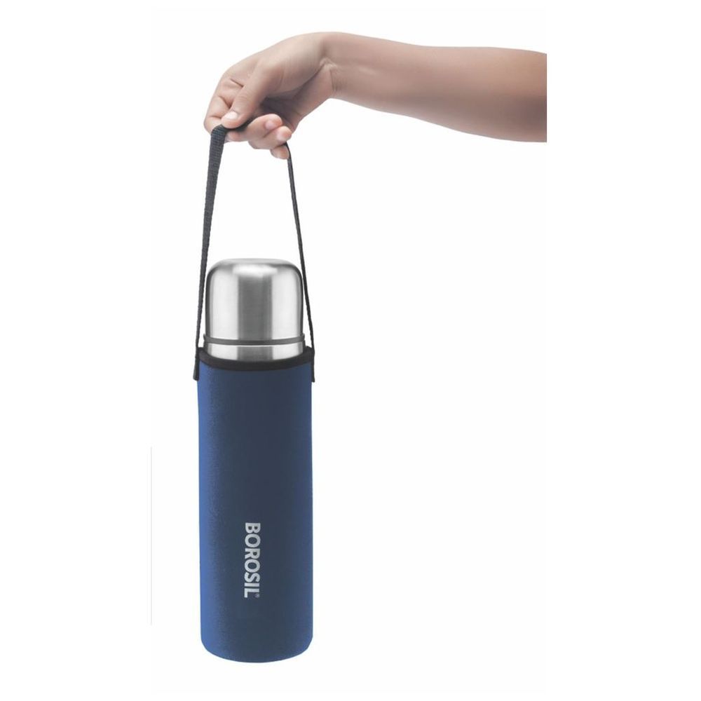 Borosil - Vacuum Insulated Thermo Flask With Carry Jacket - 750 ml