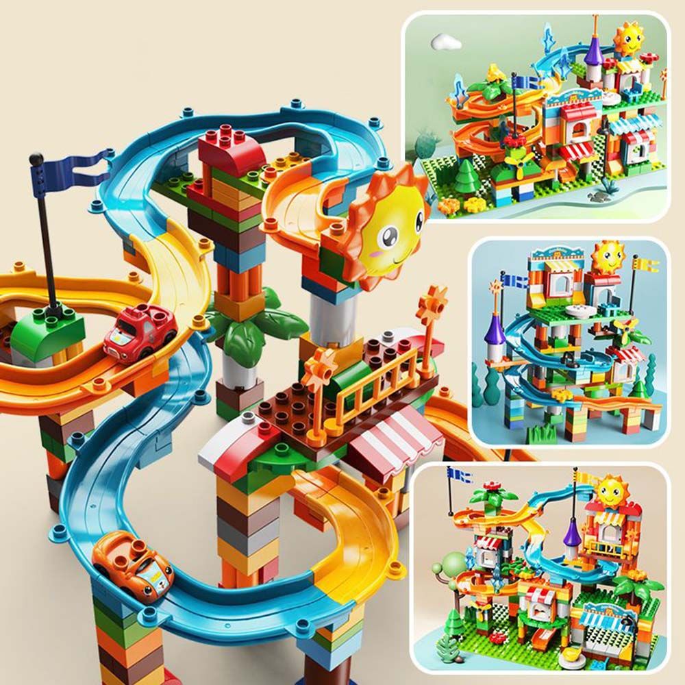 Feelo - Small Slide Coaster Building Blocks Set - 211 Pcs