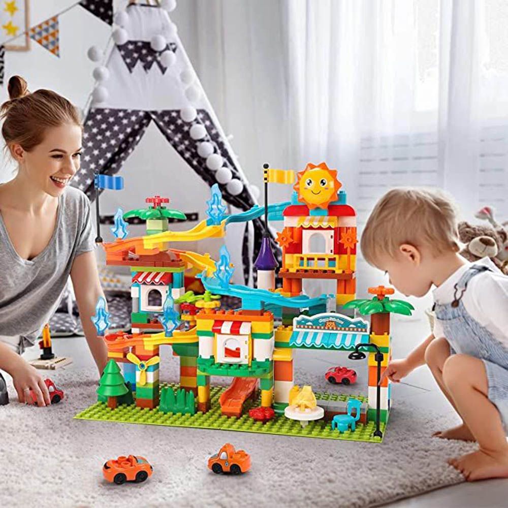 Feelo - Small Slide Coaster Building Blocks Set - 211 Pcs